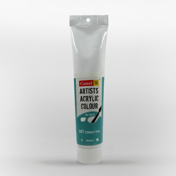 Picture of Camlin Artist Acrylic Colour 120ml - SR2 Cobalt Teal (057)