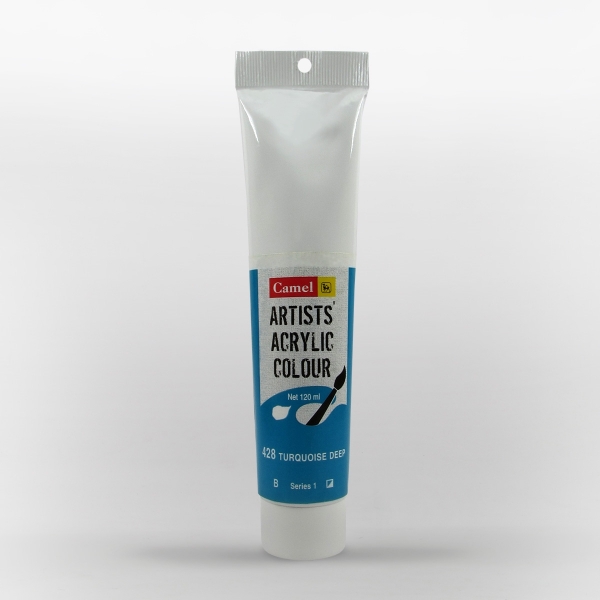 Picture of Camlin Artist Acrylic Colour 120ml - SR1 Turquoise Deep (428)