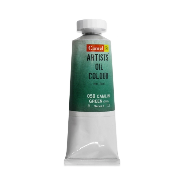 Picture of Camlin Artists Oil Colour 120ml - SR2 Camlin Green (050)