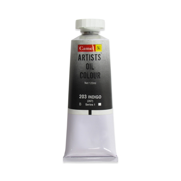 Picture of Camlin Artists Oil Colour 120ml - SR1 Indigo (203)
