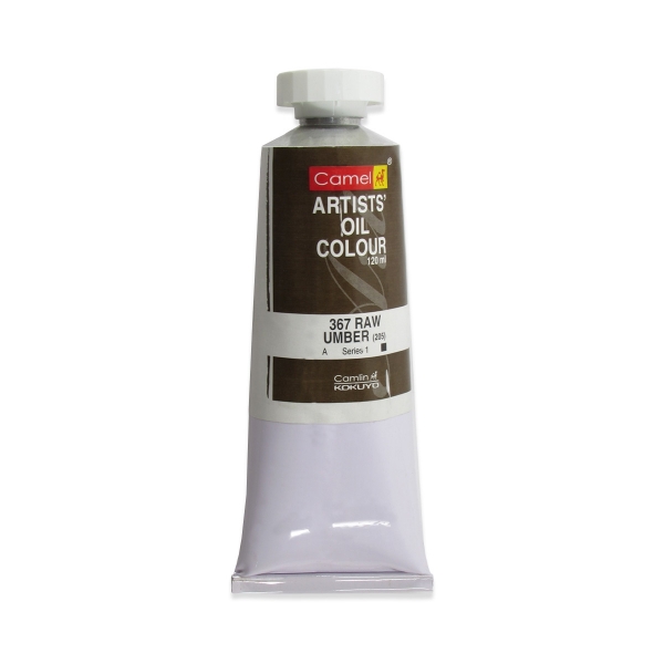 Picture of Camlin Artists Oil Colour 120ml - SR1 Raw Umber (367)