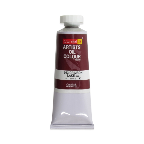 Picture of Camlin Artists Oil Colour 120ml - SR2 Crimson Lake (063)