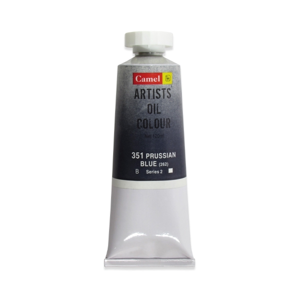 Picture of Camlin Artists Oil Colour 120ml - SR2 Prussian Blue (351)