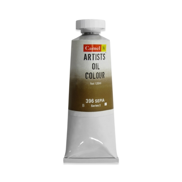 Picture of Camlin Artists Oil Colour 120ml - SR2 Sepia (396)