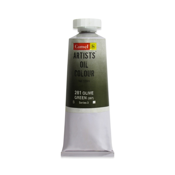 Picture of Camlin Artists Oil Colour 120ml - SR3 Olive Green (281)