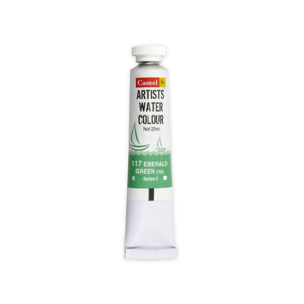 Picture of Camlin Artist Watercolour 20ml - SR2 Emerald Green (117)