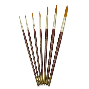 Picture of Camlin SR 66 Synthetic Round Brush Set of 7