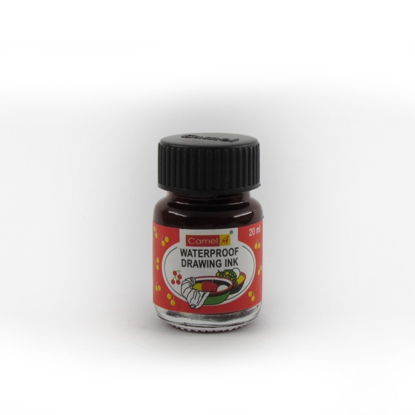 Picture of Camlin Coloured Drawing Ink 20ml - Crimson (062)