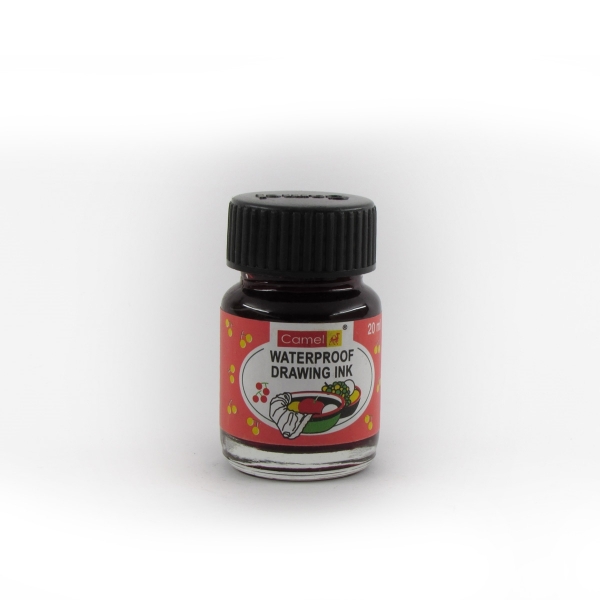 Picture of Camlin Coloured Drawing Ink 20ml - Scarlet (393)