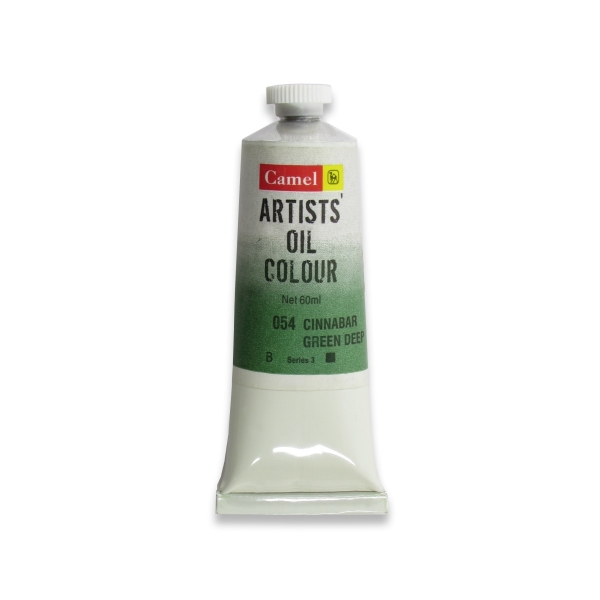 Picture of Camlin Artists Oil Colour 120ml - SR3 Cinnabar Green Deep (054)