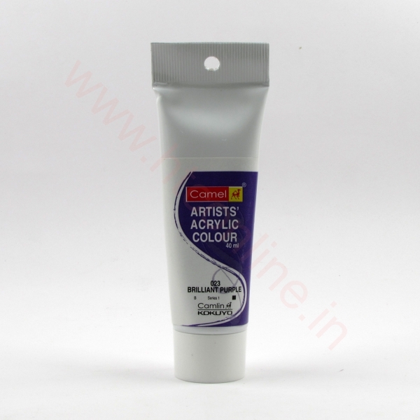 Picture of Camlin Artist Acrylic Colour 40ml - SR1 Brilliant Purple (023)