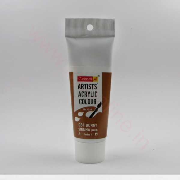 Picture of Camlin Artist Acrylic Colour 40ml - SR1 Burnt Sienna (031)