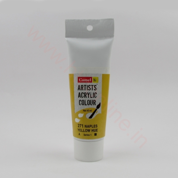 Picture of Camlin Artist Acrylic Colour 40ml - SR1 Naples Yellow Hue (271)
