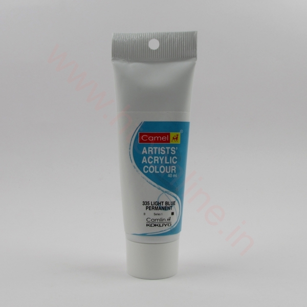 Picture of Camlin Artist Acrylic Colour 40ml - SR1 Permanent Blue Light (335)