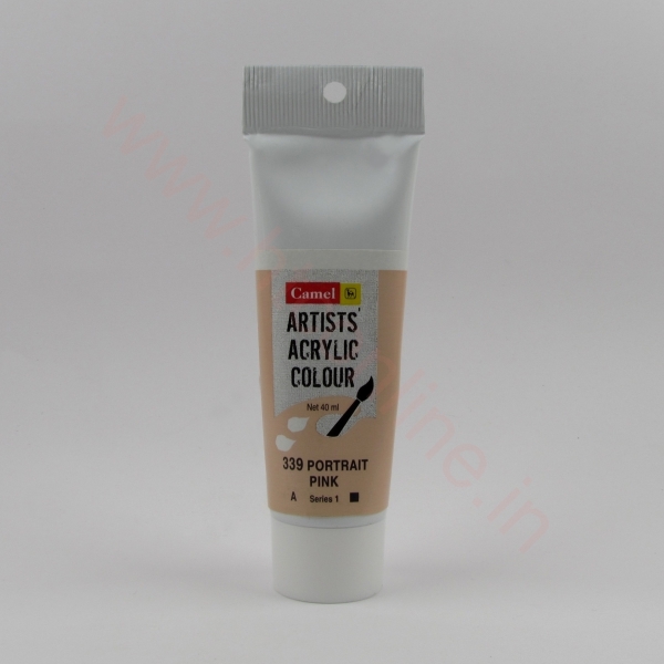 Picture of Camlin Artist Acrylic Colour 40ml - SR1 Portrait Pink (339)