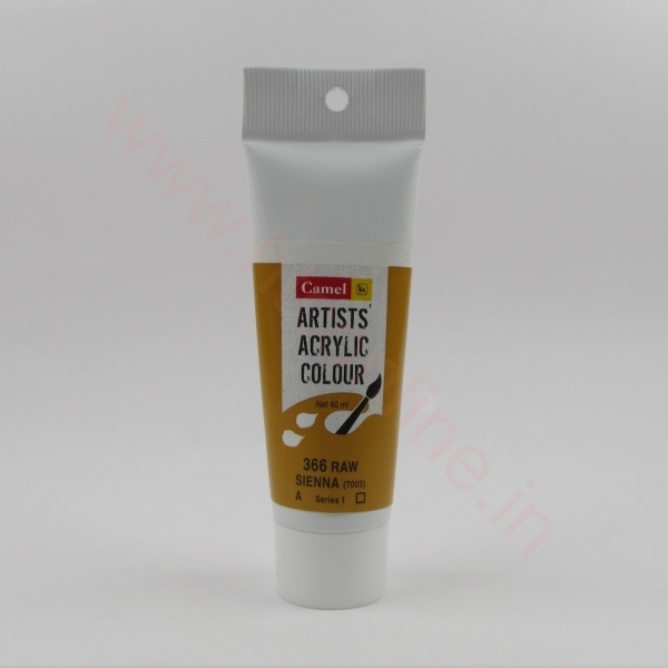 Picture of Camlin Artist Acrylic Colour 40ml - SR1 Raw Sienna (366)