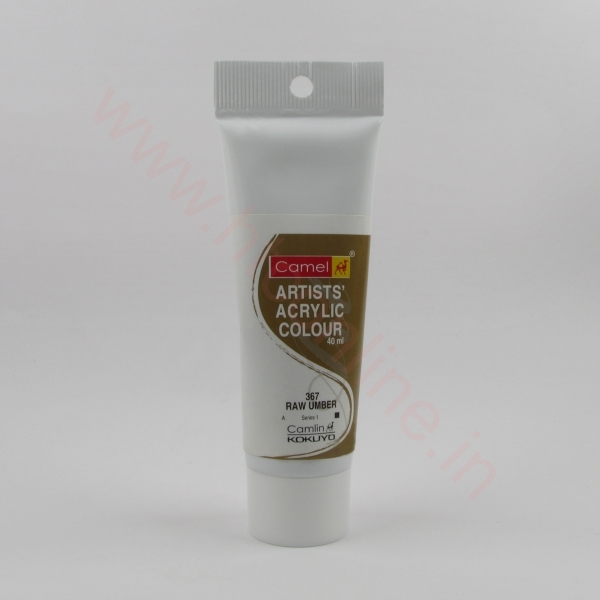 Picture of Camlin Artist Acrylic Colour 40ml - SR1 Raw Umber (367)