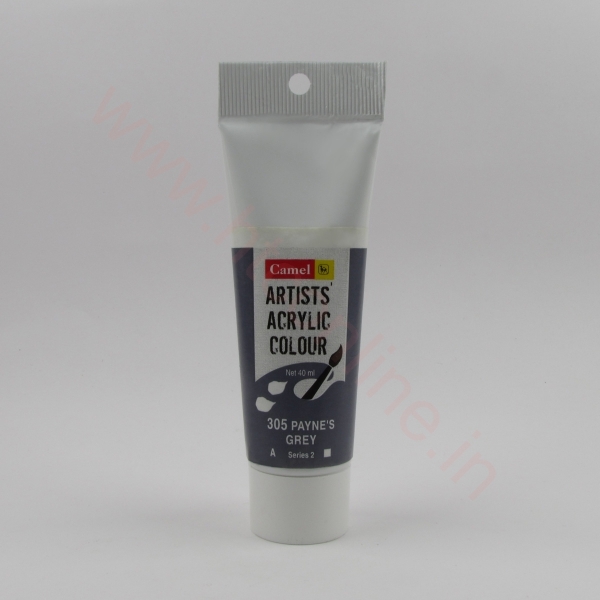 Picture of Camlin Artist Acrylic Colour 40ml - SR2 Payne's Grey (305)