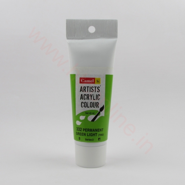 Picture of Camlin Artist Acrylic Colour 40ml - SR2 Permanent Green Deep (331)