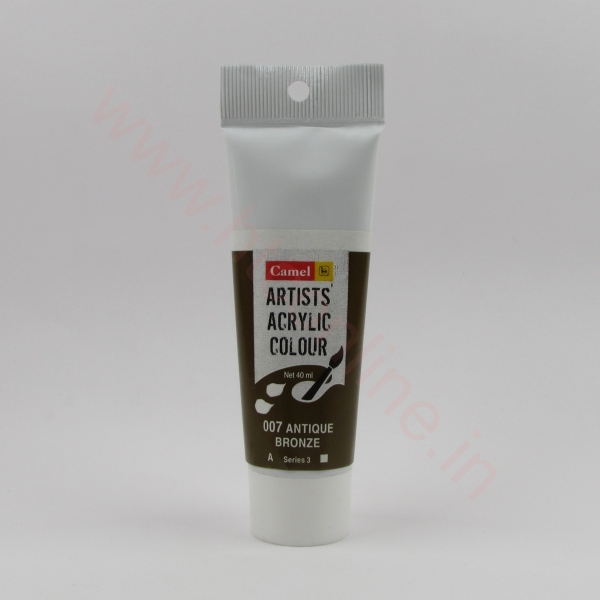 Picture of Camlin Artist Acrylic Colour 40ml - SR3 Antique Bronze (007)