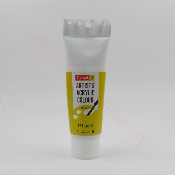 Picture of Camlin Artist Acrylic Colour 40ml - SR3 Gold (171)