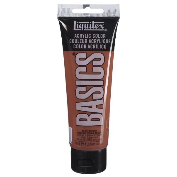 Picture of Liquitex Basics Acrylic Burnt Sienna - 118ml (127)