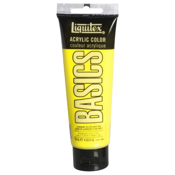 Picture of Liquitex Basics Acrylic Cadmium Yellow Light Hue - 118ml (159)