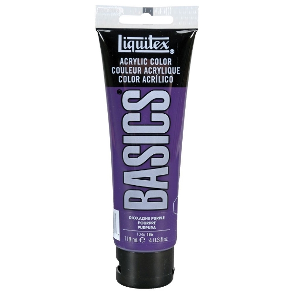 Picture of Liquitex Basics Acrylic Dioxazine Purple - 118ml (186)