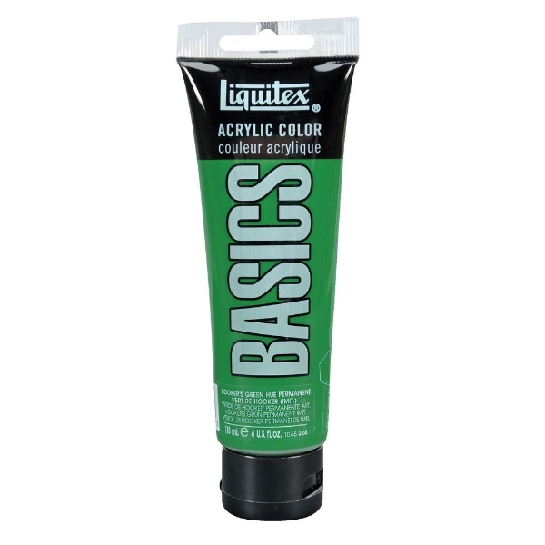 Picture of Liquitex Basics Acrylic Hooker's Green Hue Permanent - 118ml (224)