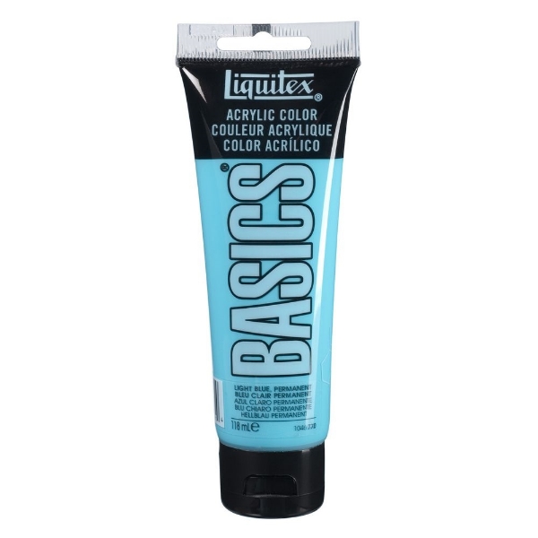 Picture of Liquitex Basics Acrylic Light Blue Permanent - 118ml (770)