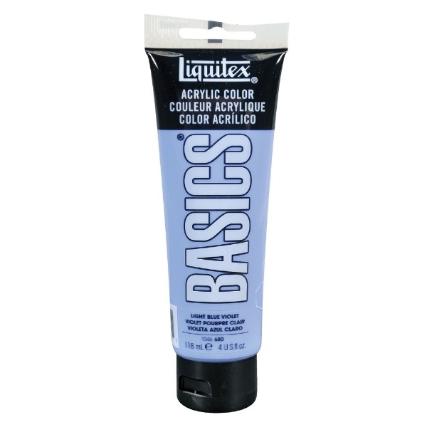 Picture of Liquitex Basics Acrylic Light Blue Violet - 118ml (680)