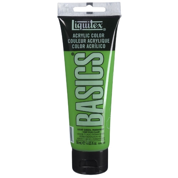 Liquitex Basics Acrylic Light Green Permanent 118ml (312)