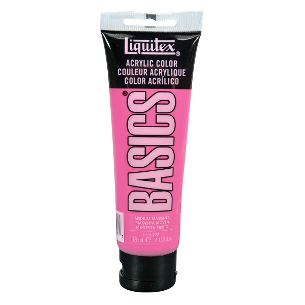 Picture of Liquitex Basics Acrylic Medium Magenta - 118ml (500)