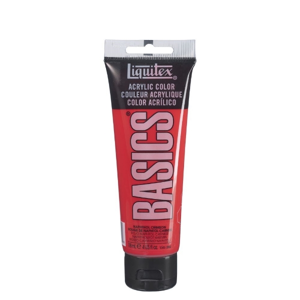 Picture of Liquitex Basics Acrylic Naphthol Crimson - 118ml (292)