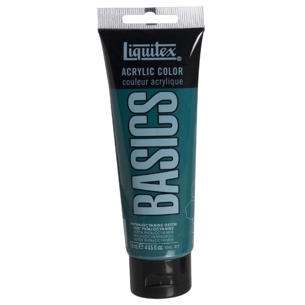 Picture of Liquitex Basics Acrylic Phthalo Green - 118ml (317)