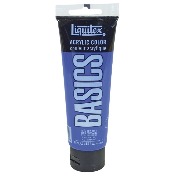 Picture of Liquitex Basics Acrylic Primary Blue - 118ml (420)