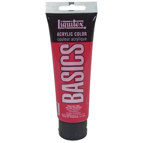 Picture of Liquitex Basics Acrylic Primary Red - 118ml (415)