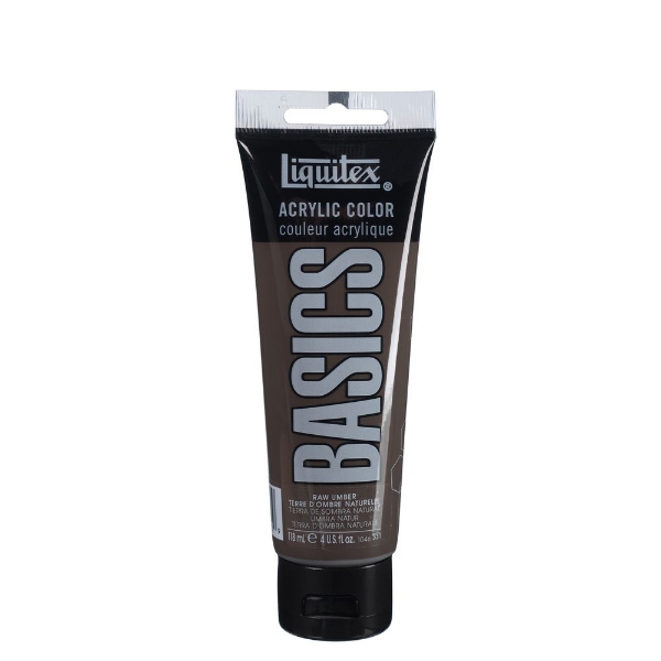 Picture of Liquitex Basics Acrylic Raw Umber - 118ml (331)