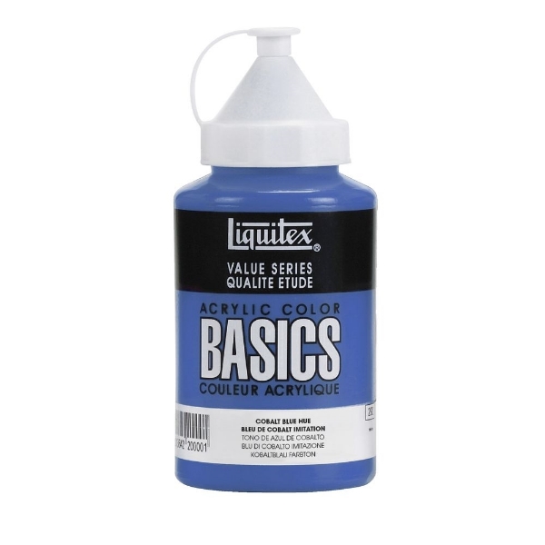 Picture of Liquitex Basics Acrylic Cobalt Blue Hue - 400ml (381)