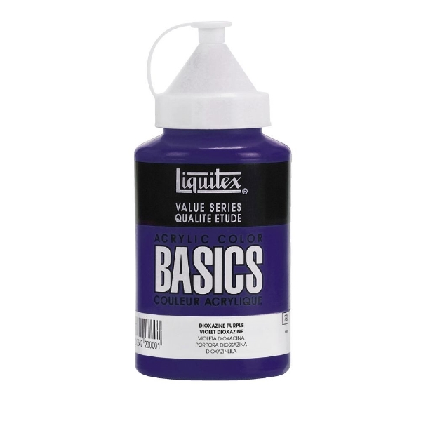 Picture of Liquitex Basics Acrylic Dioxazine Purple - 400ml (186)