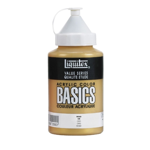 Picture of Liquitex Basics Acrylic Gold - 400ml (051)