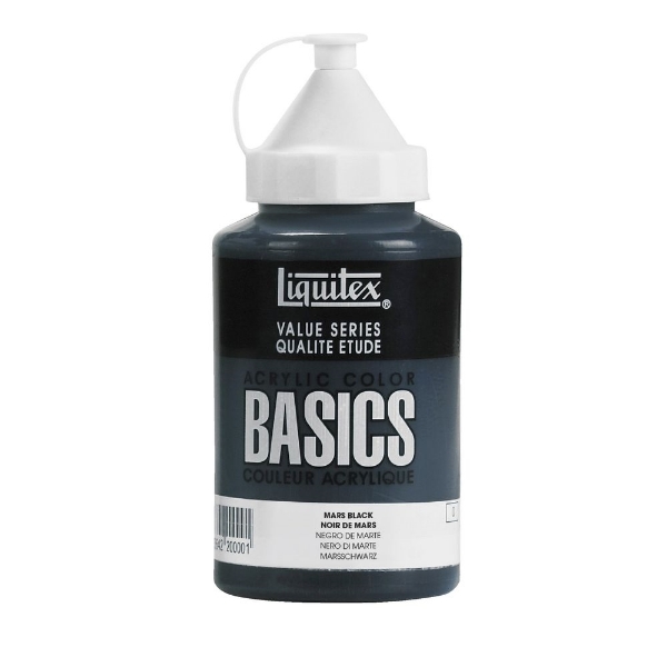Picture of Liquitex Basics Acrylic Mars Black - 400ml (276)