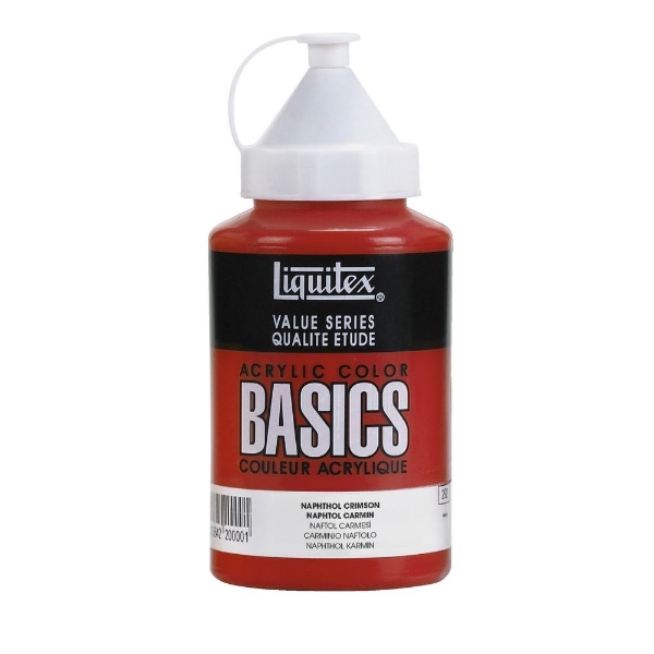 Picture of Liquitex Basics Acrylic Naphthol Crimson - 400ml (292)