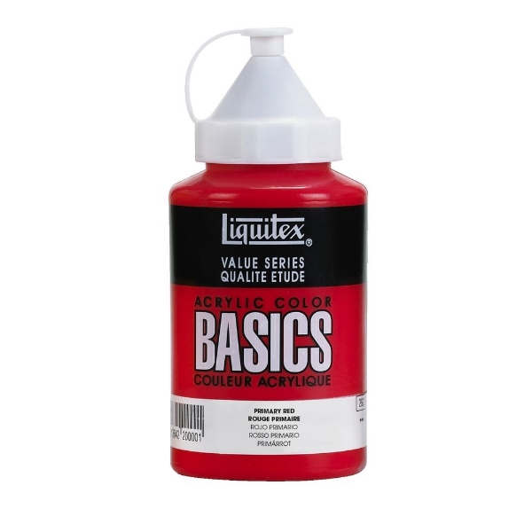 Picture of Liquitex Basics Acrylic Primary Red - 400ml (415)