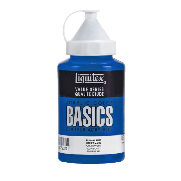 Picture of Liquitex Basics Acrylic Primary Blue - 400ml (420)