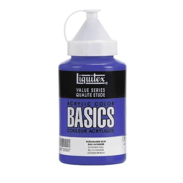 Picture of Liquitex Basics Acrylic Ultramarine Blue - 400ml (380)
