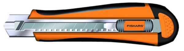 Picture of 1398 Fiskars Heavy Duty Cutter 18mm Auto Reload