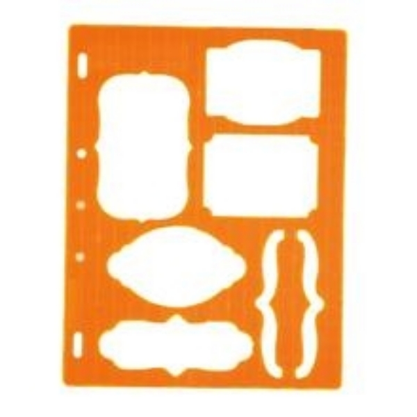 Picture of 5374S Fiskars Plastic Shape Template Tags & Brack