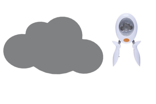 Picture of 7457 Fiskars Squeeze Punch XL Cloud