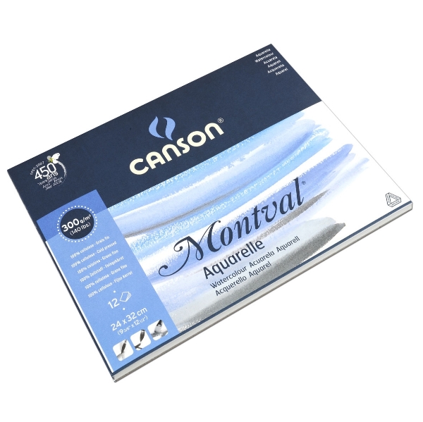 Picture of Canson Montval Pad CP 300gsm 24x32cm